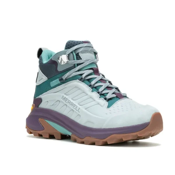 Merrell Femme Moab Speed 2 Leather Mid Waterproof - Voir Tout Highrise Sale