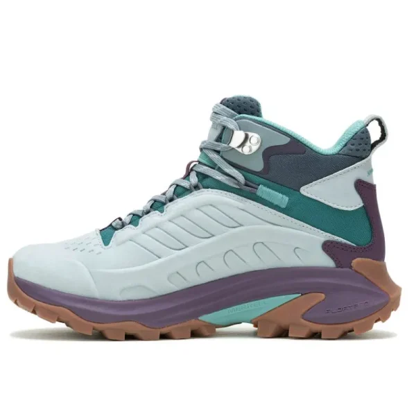 Merrell Femme Moab Speed 2 Leather Mid Waterproof - Voir Tout Highrise Sale