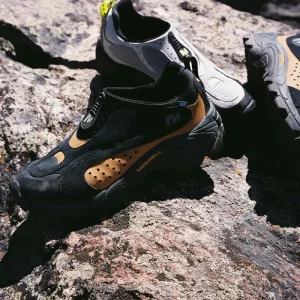 Merrell Femme Moc Speed Streak Evo 1TRL X Nicole McLaughlin - Voir Tout Black/Amber Online