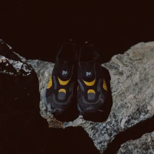 Merrell Femme Moc Speed Streak Evo 1TRL X Nicole McLaughlin - Voir Tout Black/Amber Online