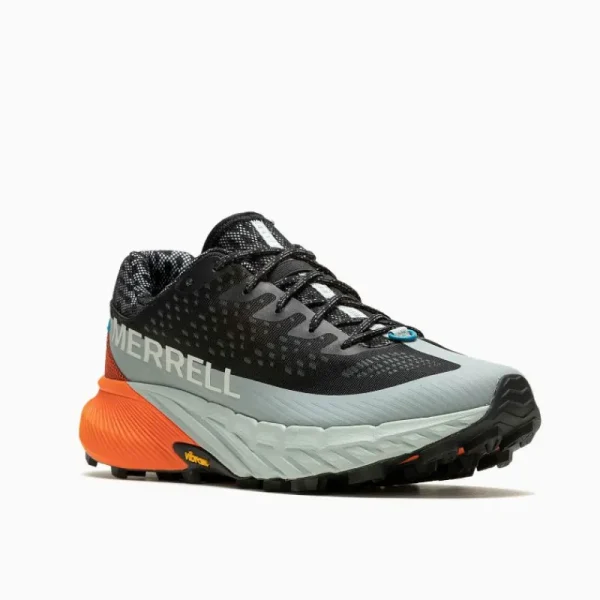 Merrell Homme Agility Peak 5 - Voir Tout Black/Tangerine Online