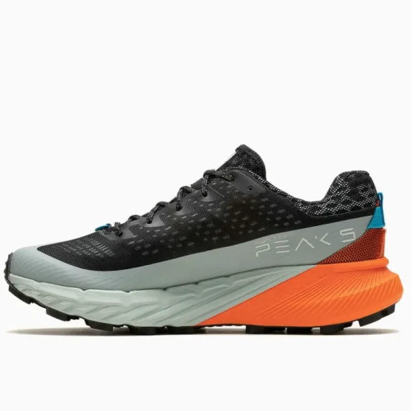 Merrell Homme Agility Peak 5 - Voir Tout Black/Tangerine Online
