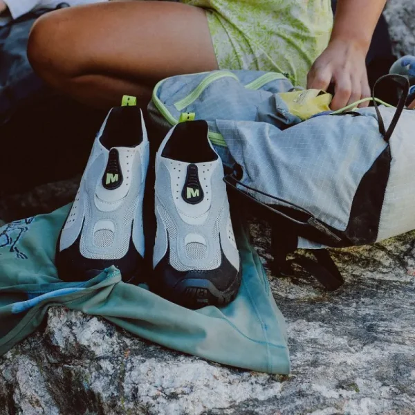 Merrell Homme Moc Speed Streak Evo 1TRL X Nicole McLaughlin - Voir Tout Birch/HiViz Store