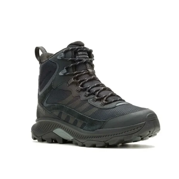 Merrell Homme Speed Strike 2 Thermo Mid Waterproof - Voir Tout Black Hot