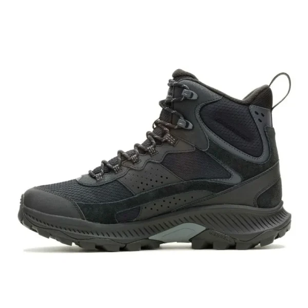 Merrell Homme Speed Strike 2 Thermo Mid Waterproof - Voir Tout Black Hot